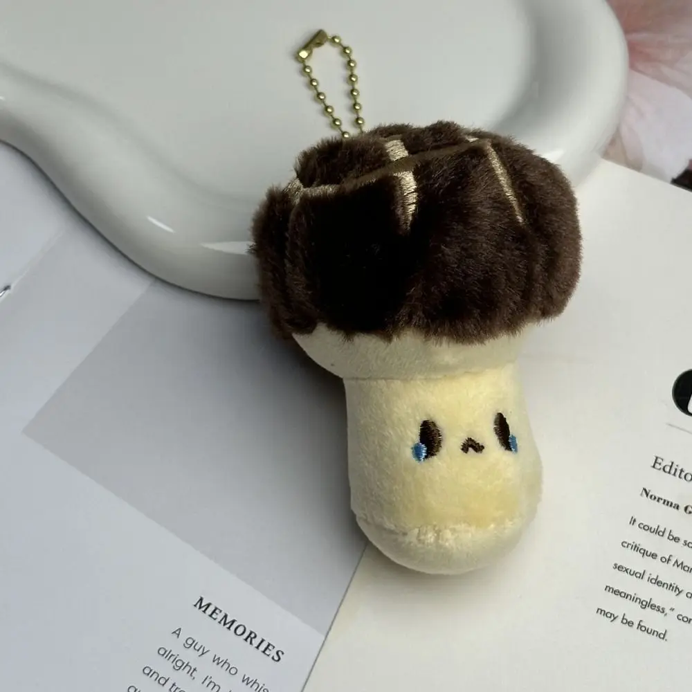 Cartoon Plant Keychain Multicolor All-heal Lucky Charm Cute Keyrings Beads Chain Traditional Bag ornament Pendant