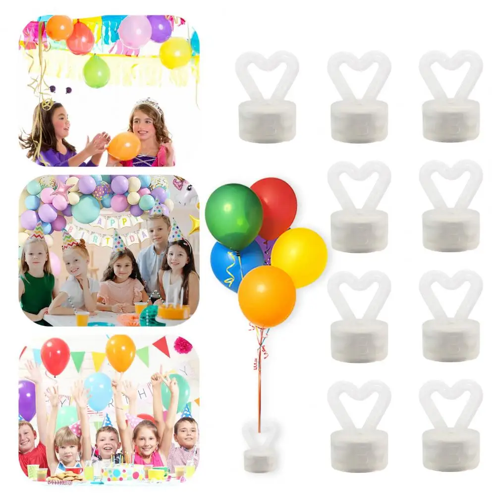 

Balloon Accessories 10 Pcs Reusable Stainless Balloon Weights for Wedding Prom Birthday Party Decorations Prevent Balloons