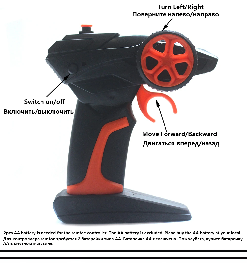 5514-Bleu-Kit-1-Voiture 4x4 tout terrain t?�l?�command?�e pour enfant, jouet en alliage 1:18 