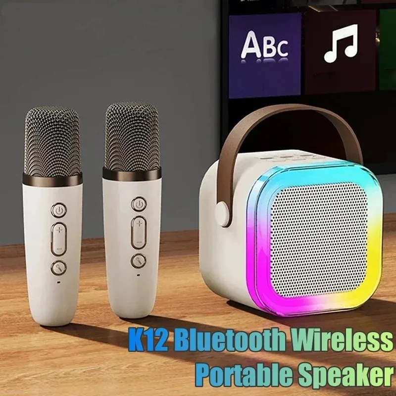 Karaoke Speaker Bluetooth Wireless Portable Speaker for Kids Adults