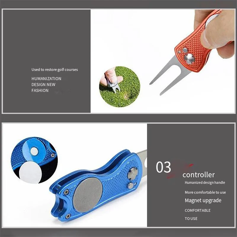 Foldable Golf Divot Tool (1/2pcs) 4
