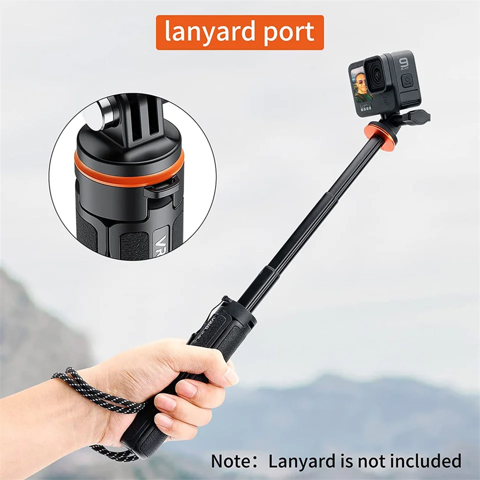 Vrig TP-06 Black Portable Selfie Stick Handheld Tripod Stand For Smartphone I506594148