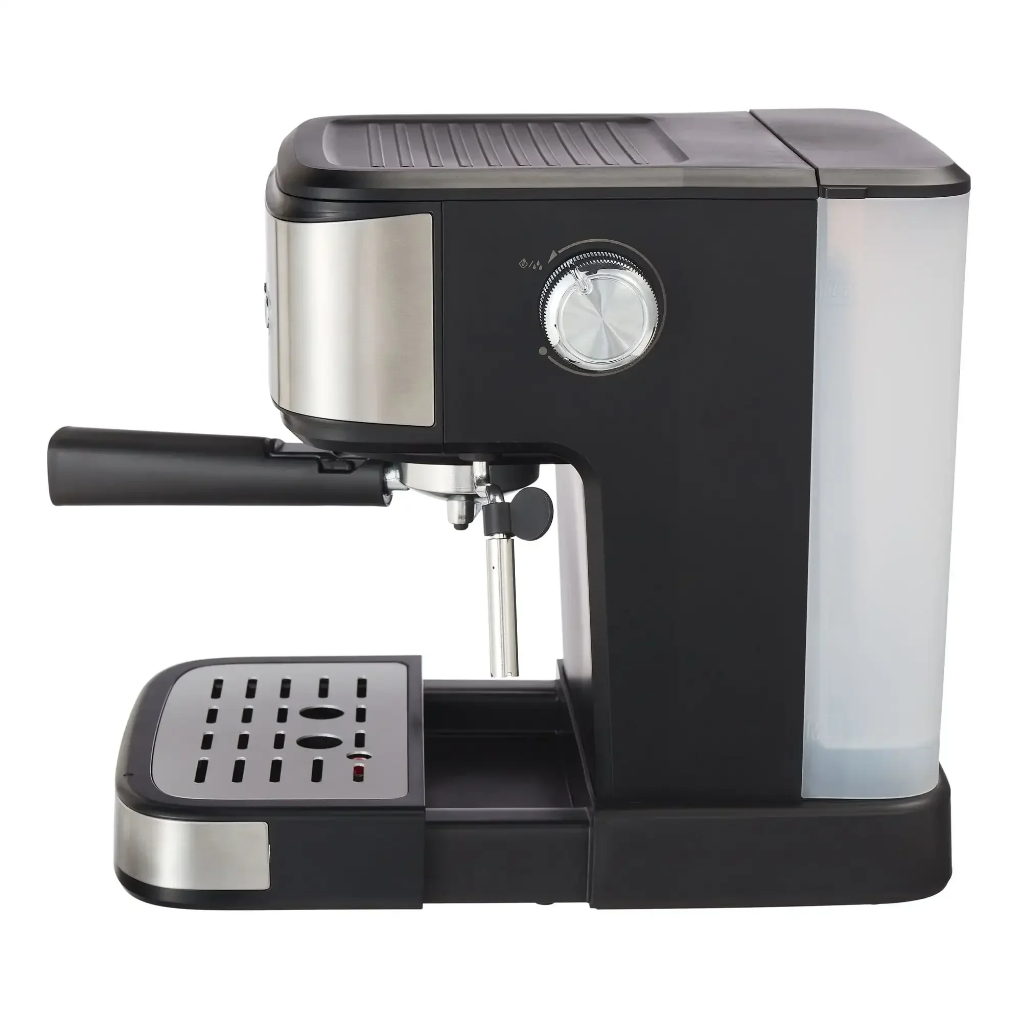 Farberware 1.5L 20 Bar Espresso Maker with Removable Water Tank, Silver and  Black - AliExpress