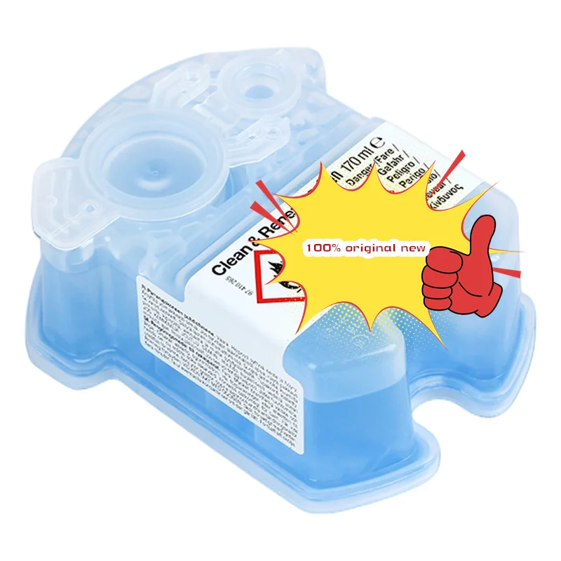 100originalNewElectricShavercleaningSolutionforBraunCCR