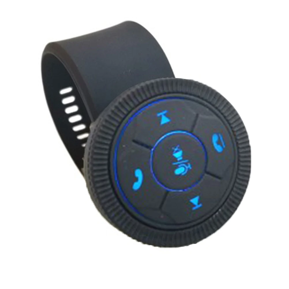 

Wireless Bluetooth-compatible Car Steering Wheel Media Remote Control Shutter 3.3V~5V Steering Wheel Controller