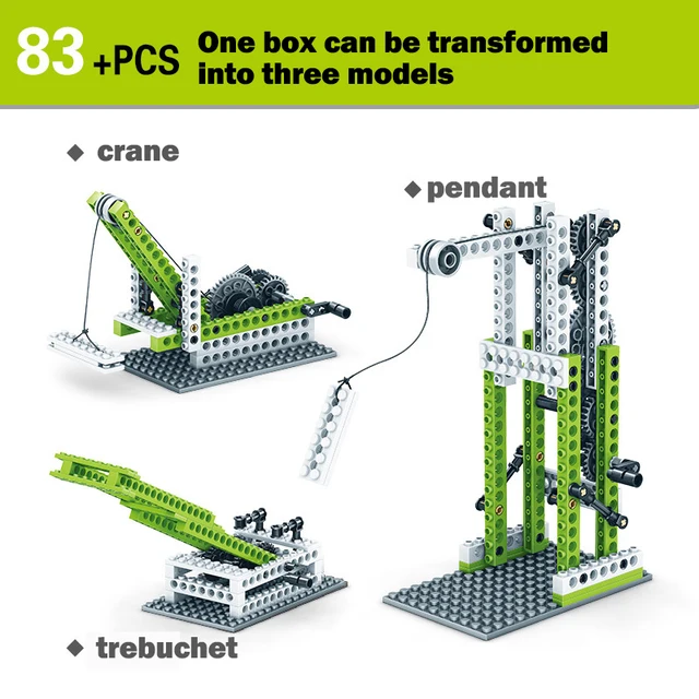 Programming Building Blocks Assembling Toys Electric Power Gear Robot Primary School for Kids Educational Machinery Particles 5