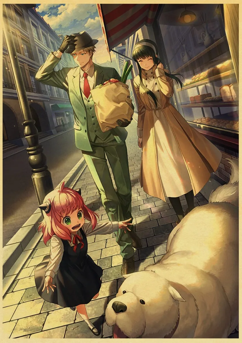 Spy Anime Fanart Print Anime Wall Art Poster Digital Art -  Hong Kong