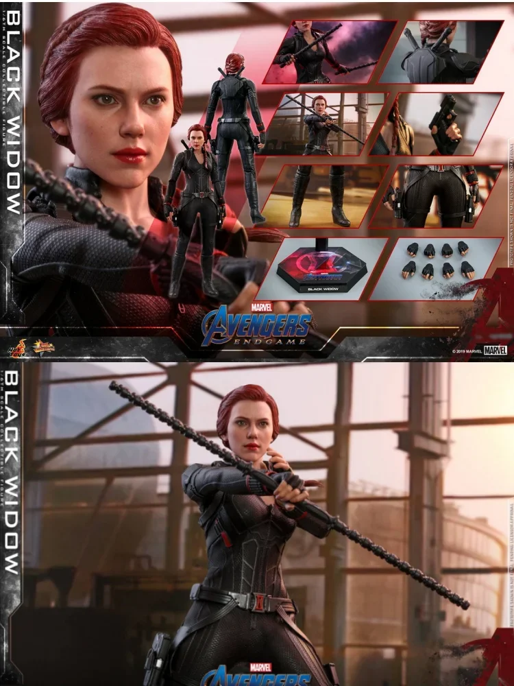 

Marvel Original Action Figure Mms533 1/6 Scale Female Witch Scarlett Johansson Woman Superhero 12 Inches Full Set Model Toy