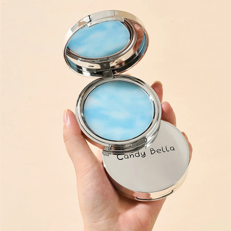 

Nature Color Pressed Powder Makeup Transparent Finishing Powder Waterproof Fine Powder For Face Makeup With Puff Korean Cosmetic