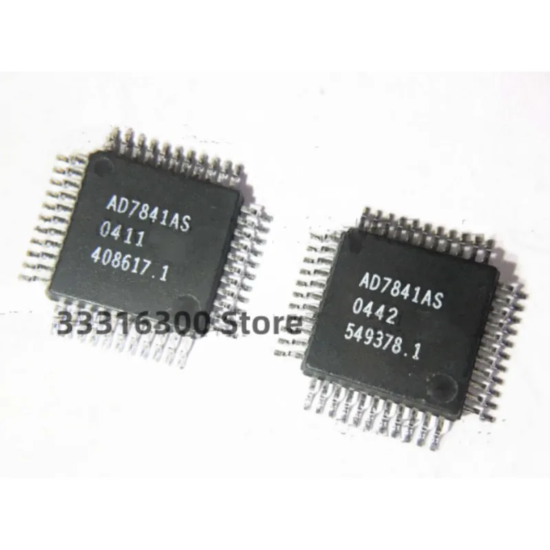 

2PCS New AD7841AS QFP44 Digital to Analog Converter Chip IC