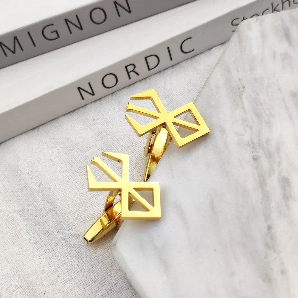 

Personalized Stainless Steel Mad Warrior In Norse Viking Mythology Cufflinks Fashion Men Shirt Cufflinks Jewelry Gifts Wholesale