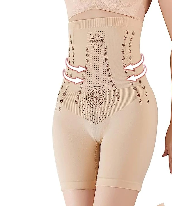 Ionstech Unique Fiber Restoration Shaper Womens Underwear Panties Tummy  Control Shaperwear Bodysuit Tight Body Shaping Briefs