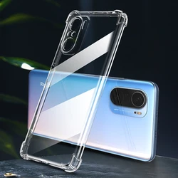 Ultra - Clear Shockproof TPU Phone Case with Airbag Corners for Redmi K40 Gaming (Clear)