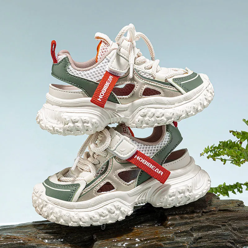 Non-slip Children Sneaker Kids Sandal for Girls and Boys Summer Toddlers Sport Beach Sandals Sports Running Shoes