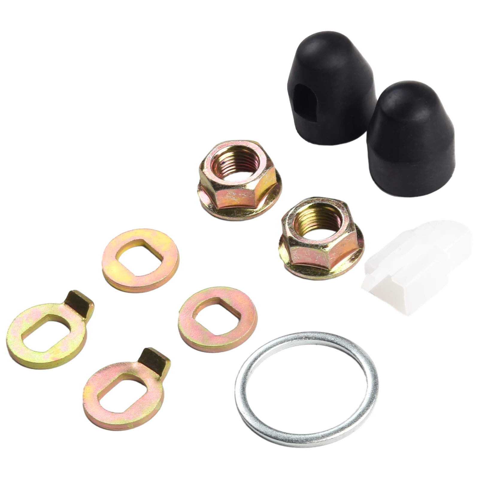 E-bike Hub Motor Axle Lock Nut/ Lock Washer /spacer/ Nut Cover Replacement Rubber Nut Covers For Motors E-bike Accs