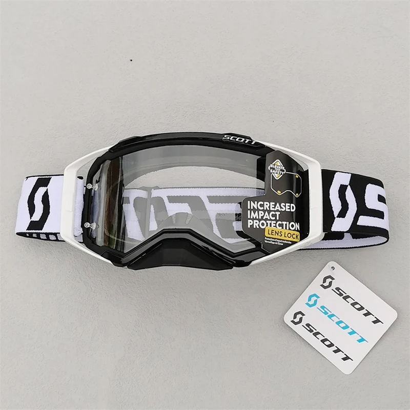 

Motorcycle Riding Goggles Motocross Glasses With Detachable Strap For Outdoor Sports Windproof MX MTB Cross Country Racing