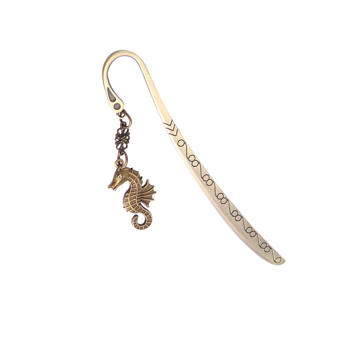 

Creative Bookmark Shaped Animal Pattern Gift Labels Chinese Style Vintage Metal
