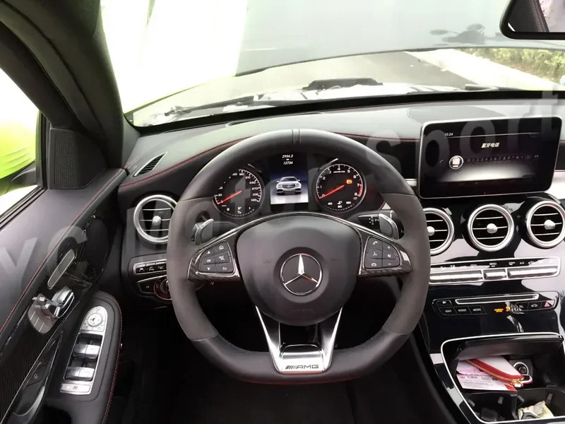 2015-2016 Mercedes Benz W205 C63 Interior Trim Kit DCF (38)