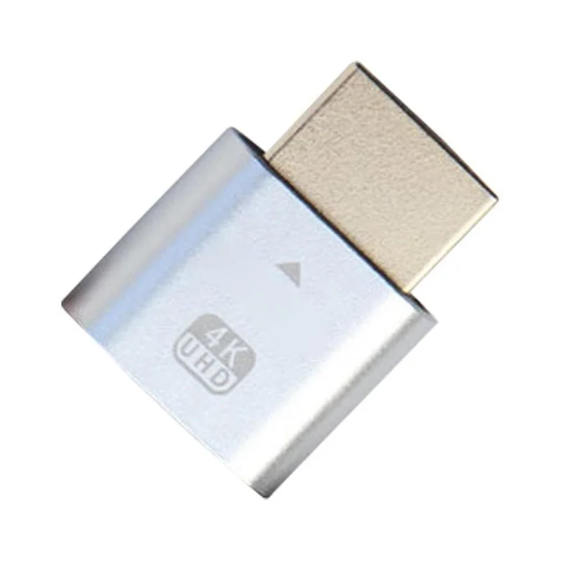 HDMI Virtual Display 4K HDMI DDC EDID Dummy Plug EDID Display Cheat ...