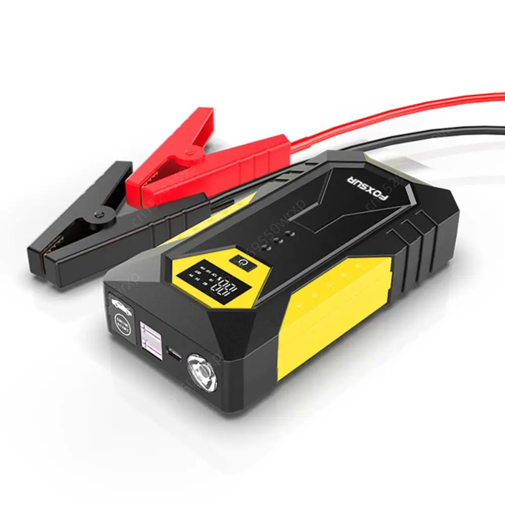 Car Jump Starter 26800mAh 800A Emergency Start-up Charger Petrol Car Power Bank Booster For Battery Starting Device