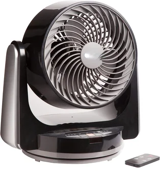 III Dual Oscillating 10" High Velocity Desk Fan with Bluetooth Technology,Black Fans handheld Floor standing fan Neck cooling tu 1