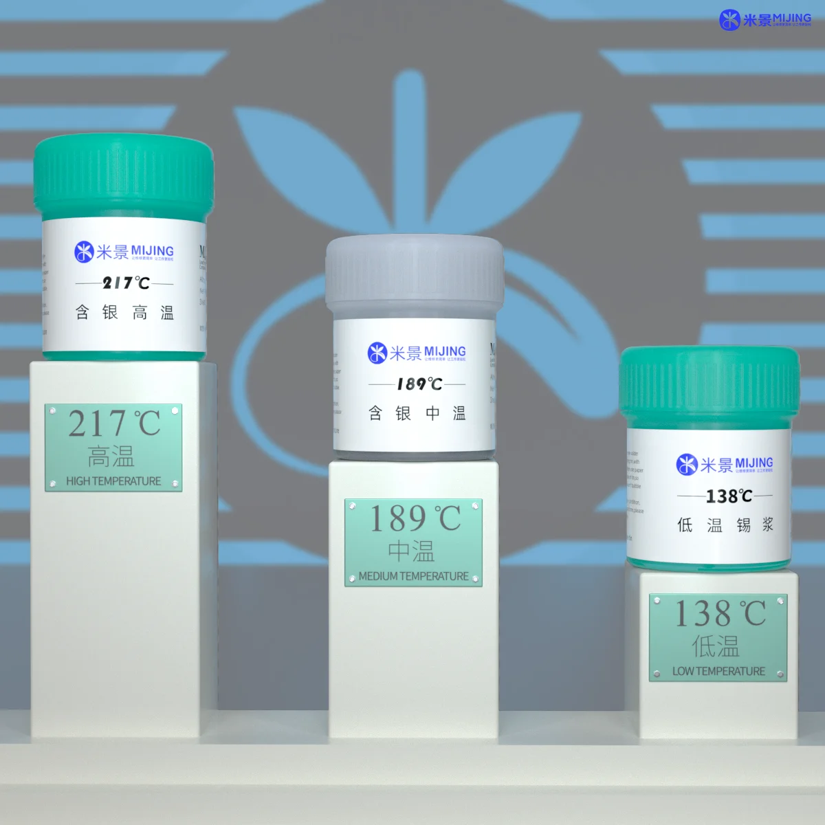 Mijing 138A 189A 217A Containing Silver Solder Tin Paste 138 183 260 degrees Welding Flux Soldering Paste Repair Tools
