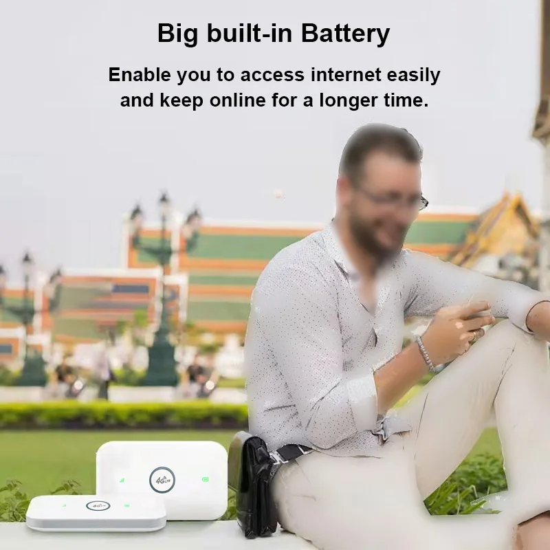 Wifi Repeater Wi Fi Router 4G router Wireless lte wifi modem Sim Card Router MIFI pocket hotspot built-in battery portable WiFi