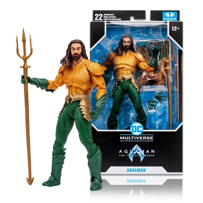 

Mcfarlane Action Figure Toys Aquaman and the Lost Kingdom Black Manta David Hyde Figuras Anime Collection Model Gift Original