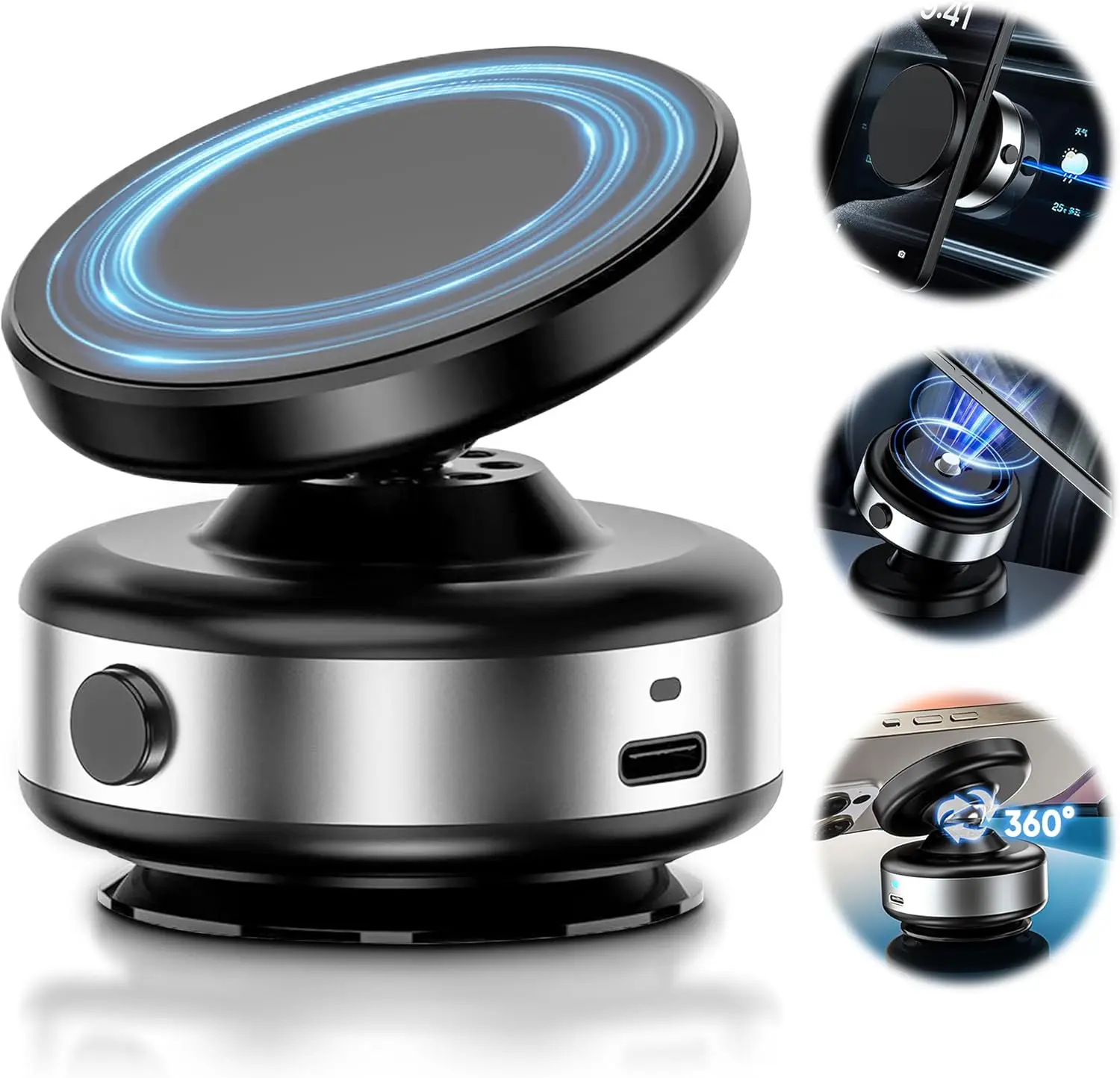 Supporto Universale Per Telefono In Auto - Cruscotto/parabrezza, Adesivo Forte, Angolo Regolabile
