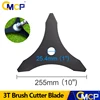 1pc 3 Teeth Brush Cutter Blade Grass Trimmer Blade Brush Cutter Cutting Disc Garden Tools 1