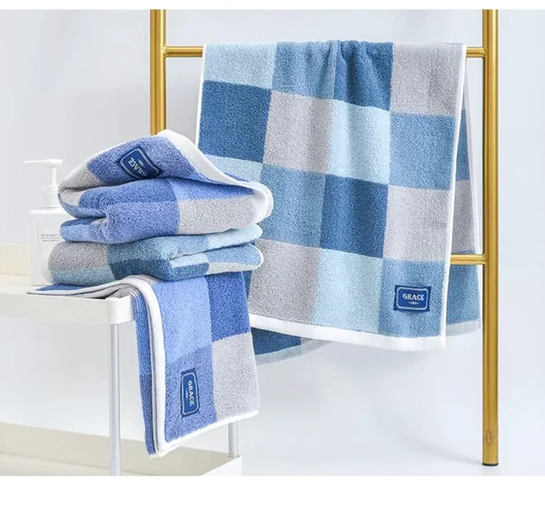 Cotton towel couple face washcloth home gift set