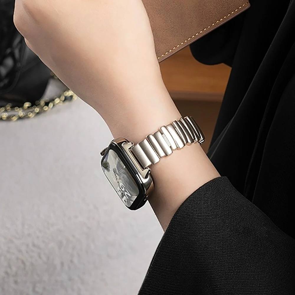 High-Quality Irregular Stainless Steel Bracelet