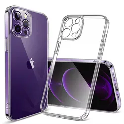 Soft Transparent Shockproof TPU Phone Case with Protective Bumper Cover for 6Plus or 6s Plus (Case)