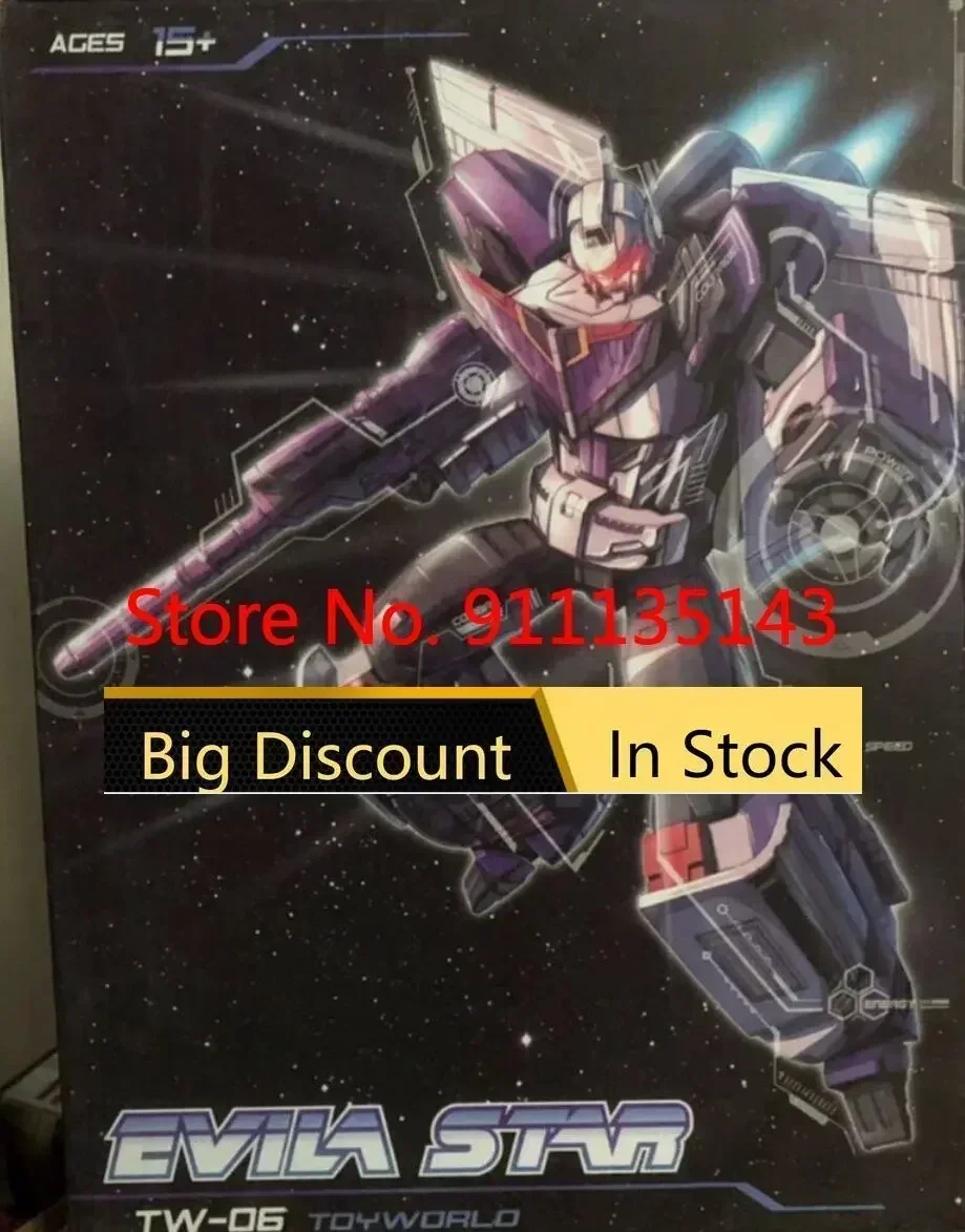 

Toyworld TW-06 Evila Star Thomas Toy world Tw-D06 Astrotrain In Stock