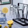 Cup Hanging Drying Shelf Upside Down Drainer Bottle Storage Rack Wine Glass Rack Kitchen Tabletop Drain Cup Holder Accessories 2