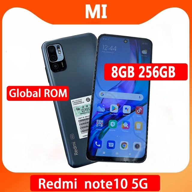 Global ROM Xiaomi Redmi Note 10 5G 256GB 7nm Dimensity 700 6.5 Display  48MP Camera 5000mAh Cellphone China Version - AliExpress