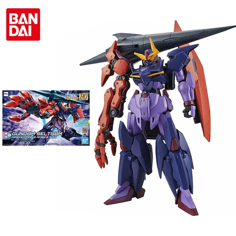 

Набор моделей Bandai Gundam аниме фигурки HGBD:R 09 1/144 Gundam Seltsam Подлинная модель Gunpla экшн-Фигурки игрушки для детей