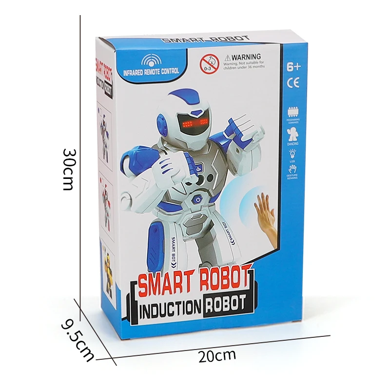 RC Robot Smart Action Walk Singing Dance Action Figure Gesture Sensor Electric Toys Gift for Children children robot toy digital pet toy