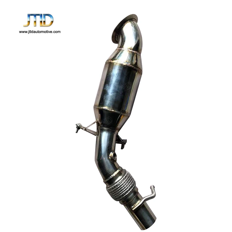 

JTLD Exhaust System High Flow Performance Downpipe for BMW 316i F30 N13 Engine With Catalytic Converter Without heat shield