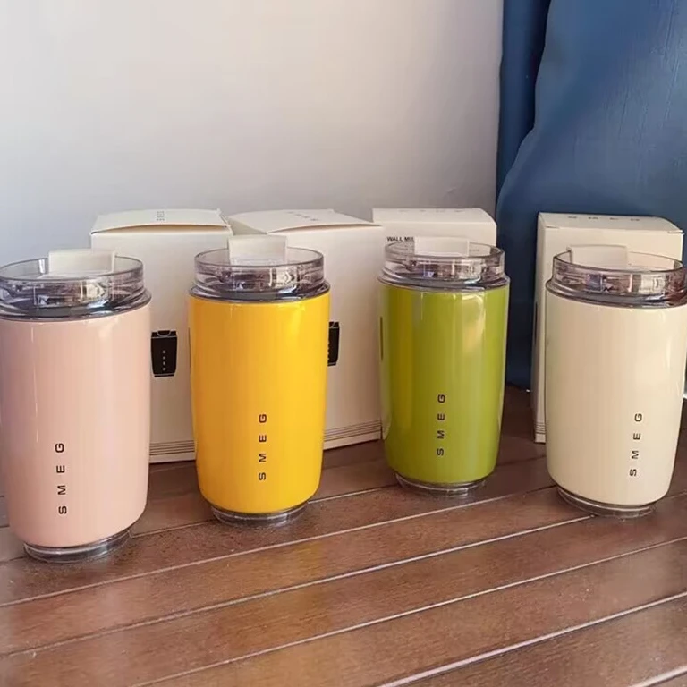 

Beverage Cup Travel Portable Car Beverage Cup Food Grade Stainless Steel Vacuum Leak Proof Coffee Thermos for Home Decoration