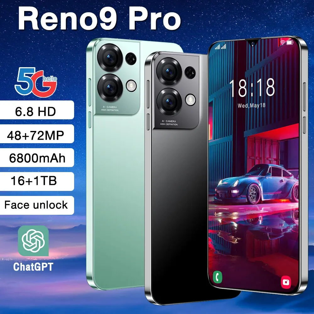 Global-Version-Reno9-Pro-Smartphone-5G-Android-6-8inch-HD-Full-Screen ...