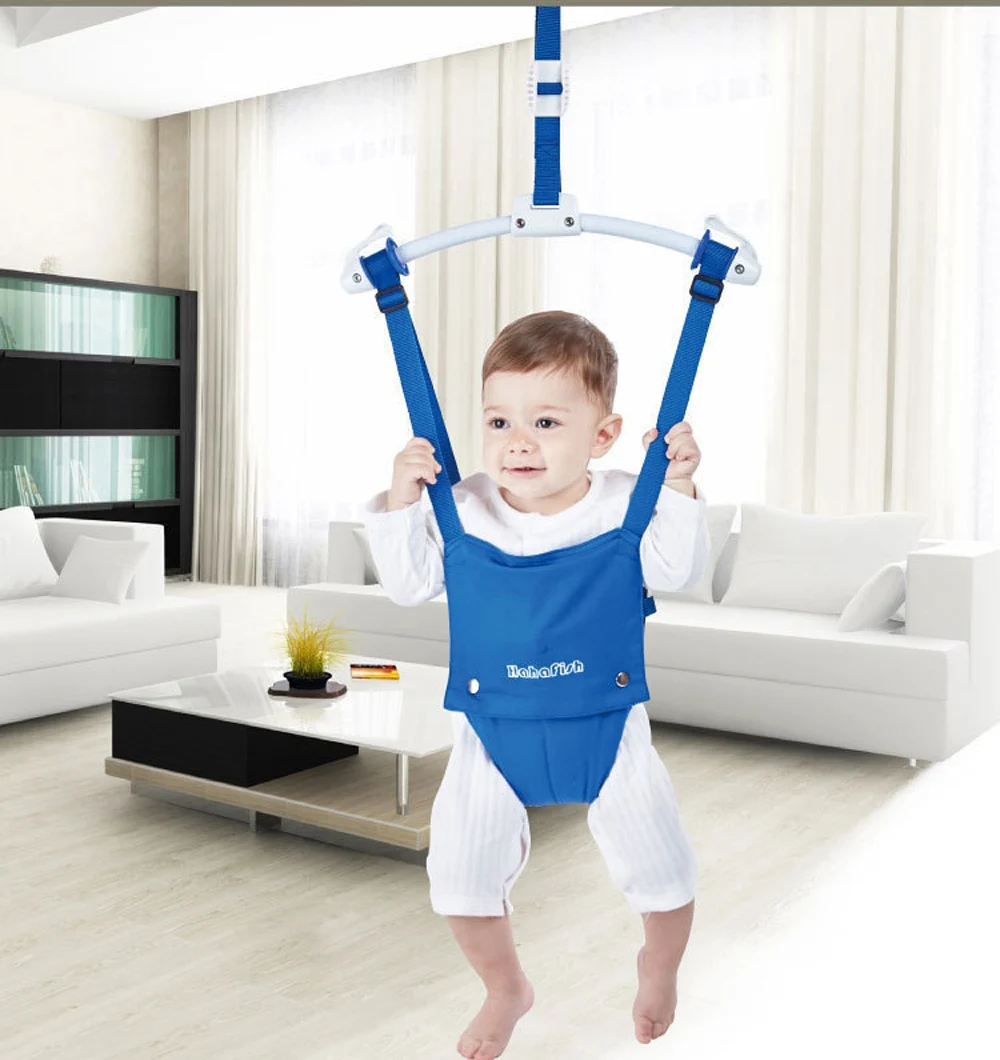 

Portable Baby Walker Door Jumper for Baby with Adjustable Strap Washable Baby Swing Walkers for Babies 6-12 Months