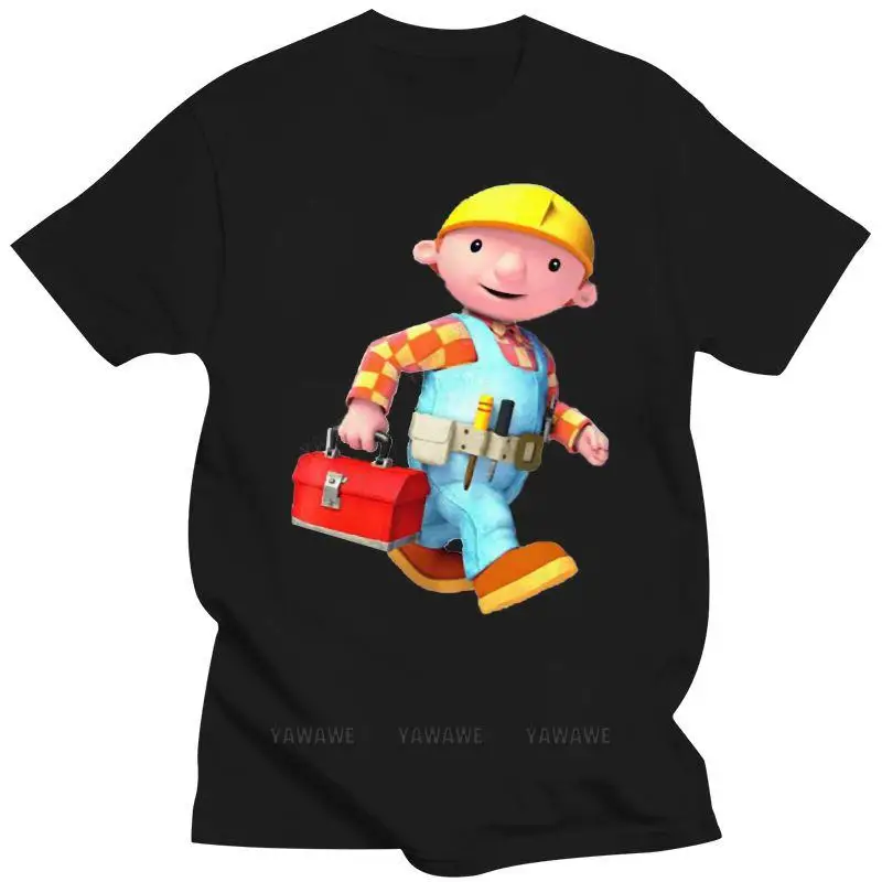 Bob The Builder Fashion T Shirt Bob The Builder Possiamo Fix It Bob Builder Toolbox Tractor Comic Game Games Old School