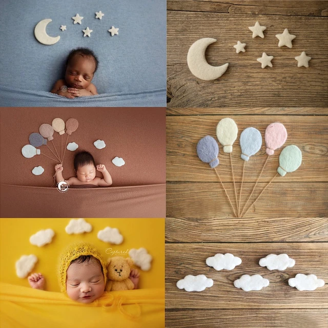 2023 New 7/10Pcs DIY Handmade Baby Wool Felt Rainbow Stars Love Heart Home  Party Decor - AliExpress