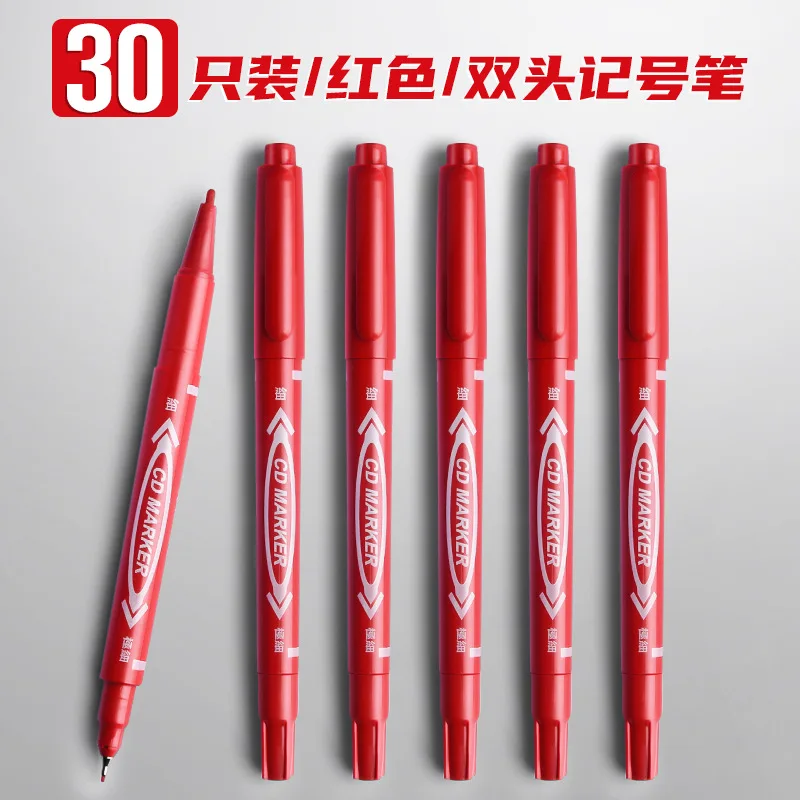 Red Pen Teacher Grading Ballpoint Pen Large Capacity Giant Can Write Red  Neutral Pen Ins Cold Wind Simple Teacher Learning - AliExpress