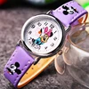 Disney Minnie student Cute Cartoon Girls Kids Quartz Watches 4-14 years old Children's Watch Lovely Fashion Girl Wristwatches 4