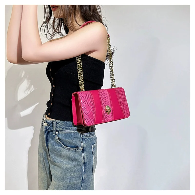 Vintage Shoulder Bag Fashion Novel Crossbody Bag Popular European and American Women Shoulder Bags Retro Square Bags