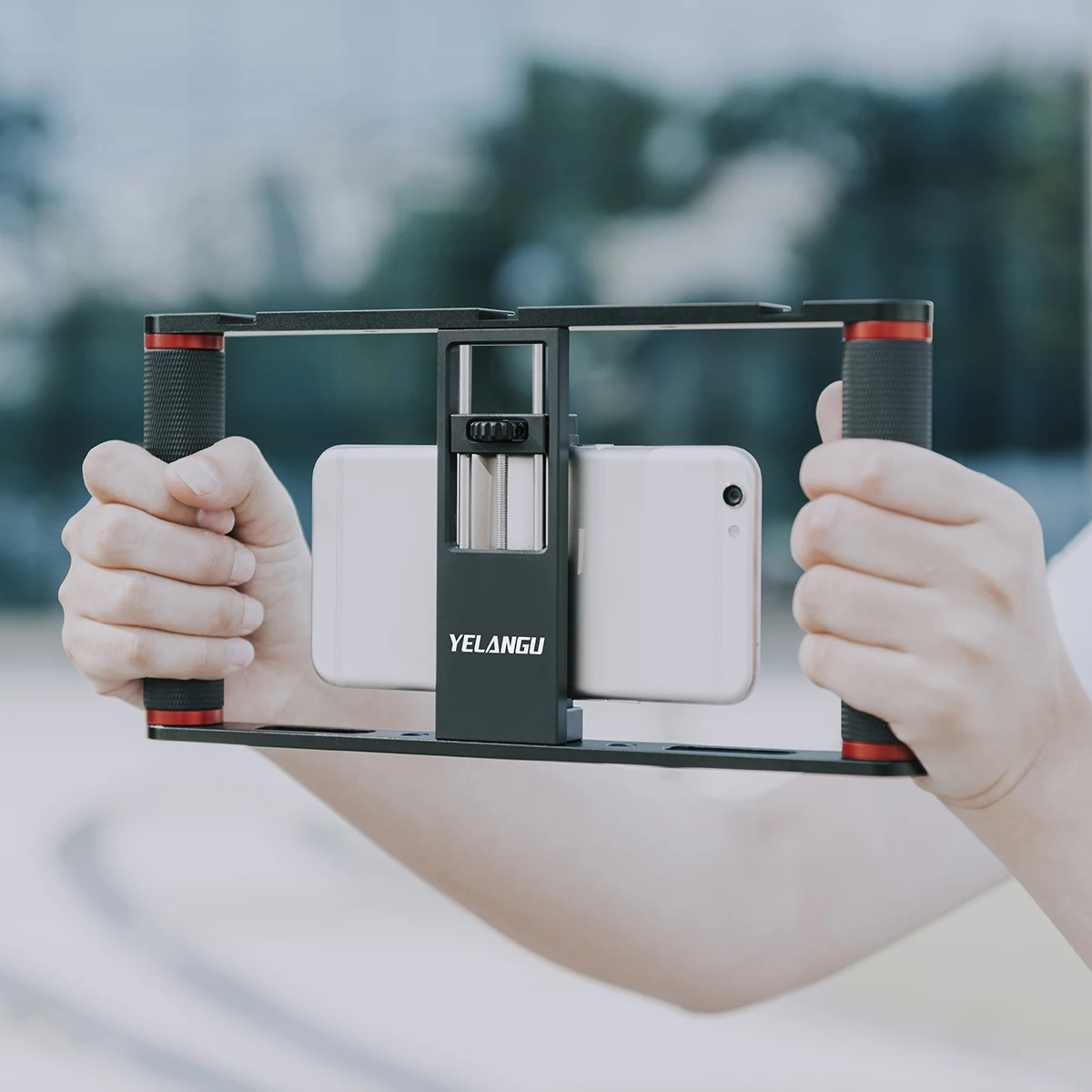 YELANGU Aluminium Smartphone Video Rig Phone Video