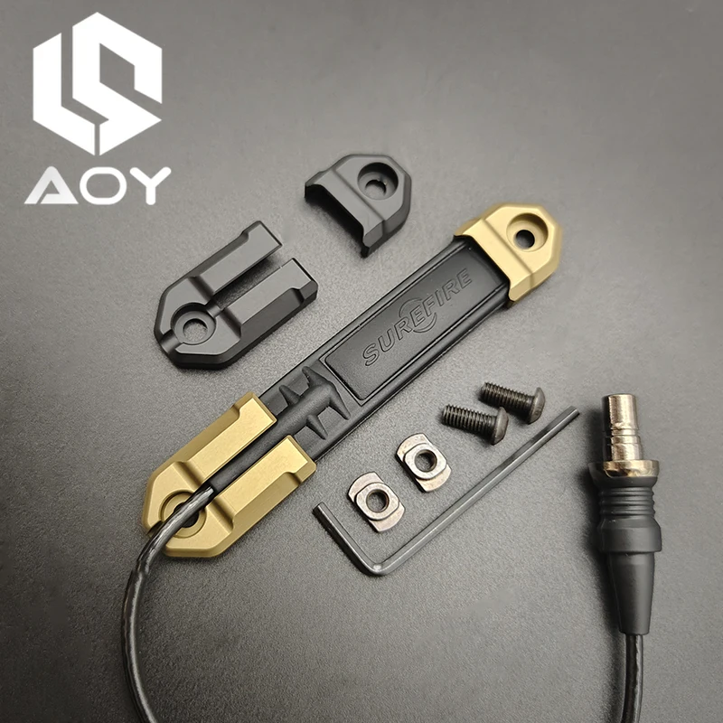 

Тактический выключатель давления, карманная панель mlok keymod Rail для M300 M600, фонарик, телефон, лазерный выключатель, набор для охоты