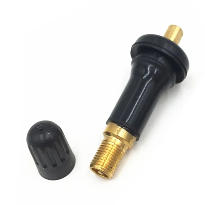 TPMS용 튜브리스 디스크 휠 고무 니플용 타이어 압력 센서 밸브 4개